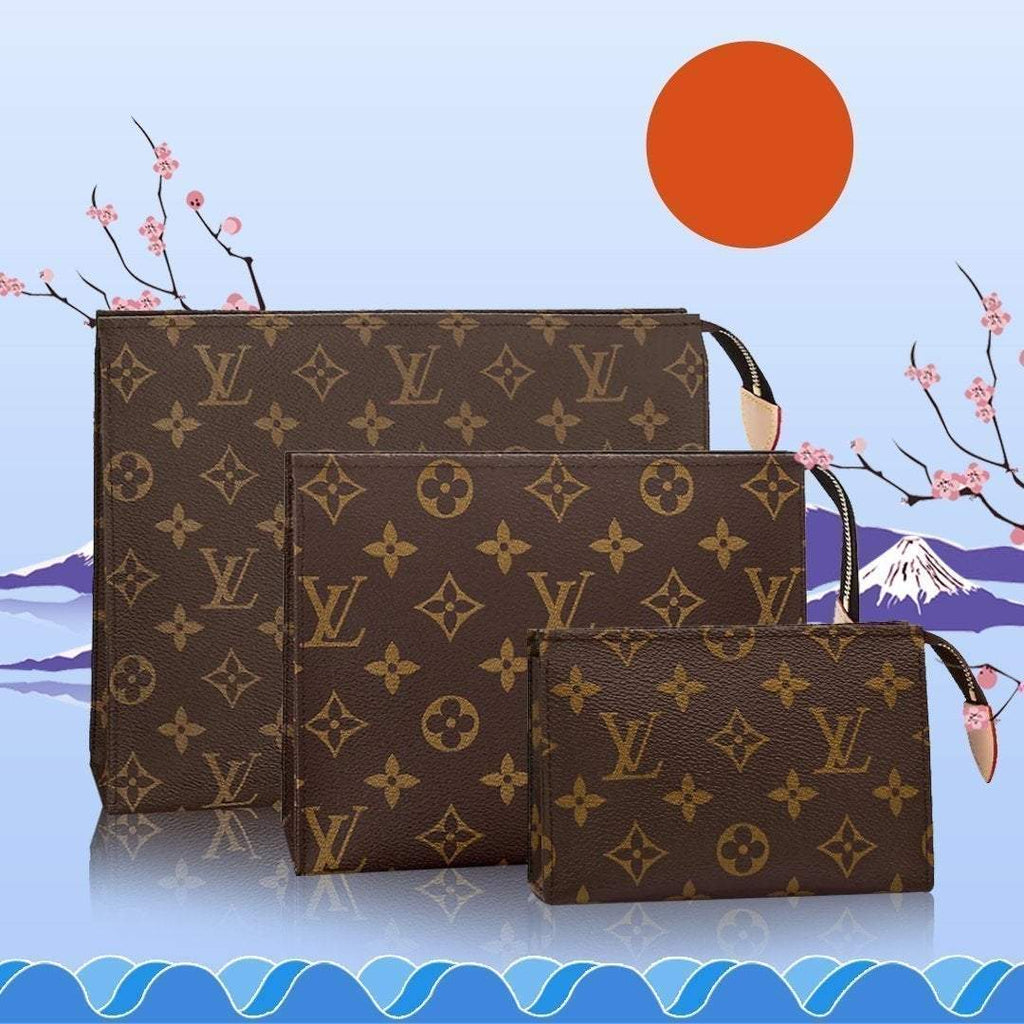 LV（ルイヴィトン） クラシックスタイル爆発スタイルウォッシュバッグ、ハンドバッグ15/19/26老眼男性と女性の同じスタイル