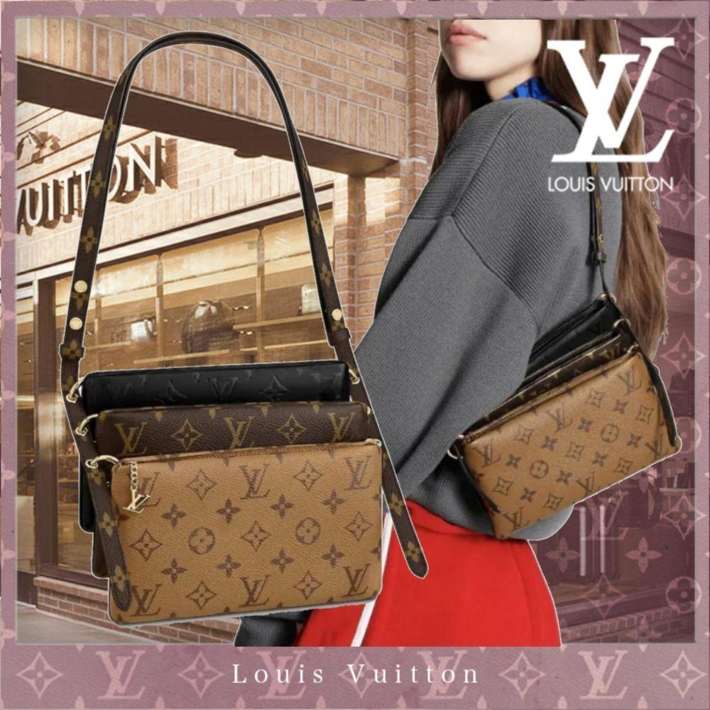 LV（ルイヴィトン）2020年初秋の新しいスリーインワン遊び心のあるLV3ショルダーバッグ