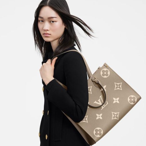 LOUIS VUITTON オンザゴー MM 長財布 2点セット お得 REF:M45494+M69794