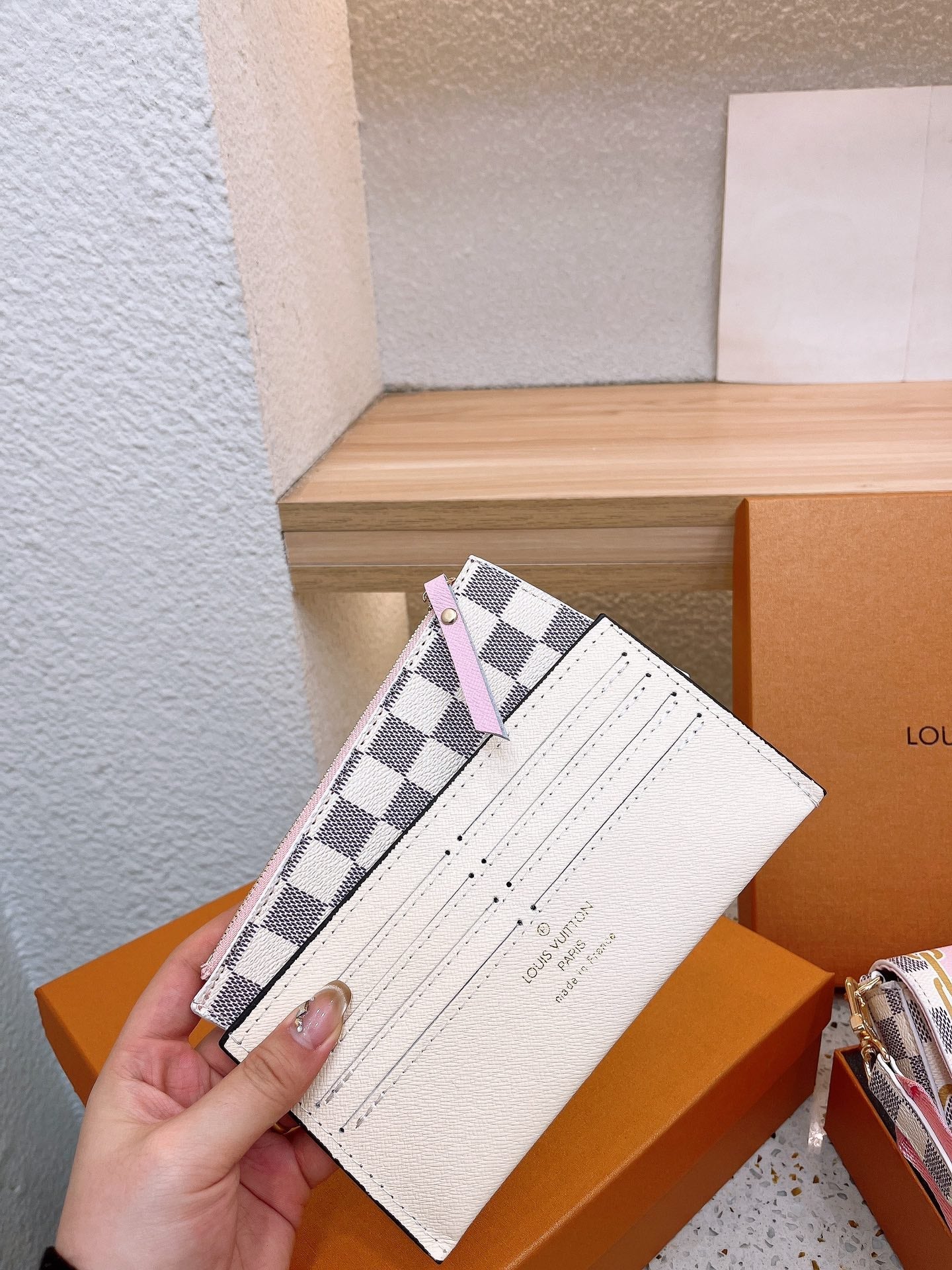 LV/ルイ・ヴィトン レディース ポシェット フェリシー 取り外し可能メタルチェーンバッグ