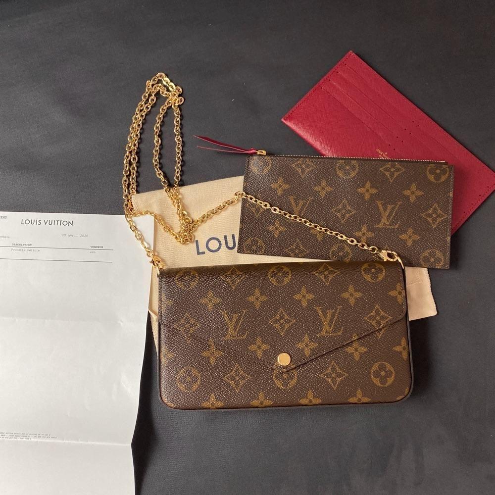 LV（ルイヴィトン）POCHETTEFÉLICIEチェーンバッグ