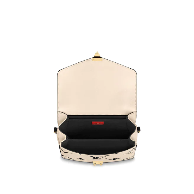 LV CRAFTY POCHETTEメティス型押しレザーハンドバッグ