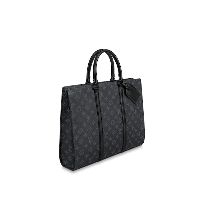 LV初期エンボス加工Sac Plat HorizontalZippéキャンバストートバッグ