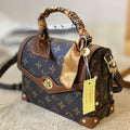 ショルダーやクロスボディに適したLVの新しいスクエアボックスバッグボックスバッグ