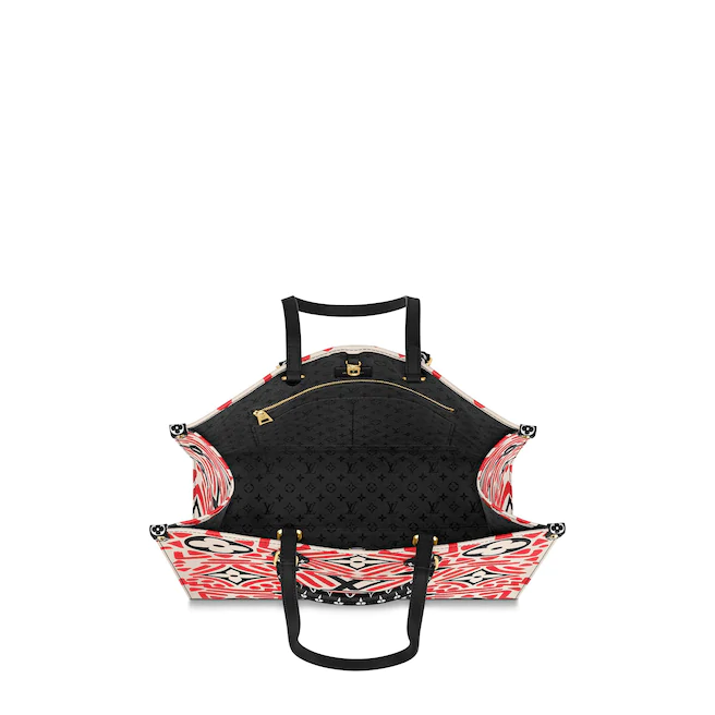 LV CRAFTY ONTHEGO GMグラフィティ風プリントトートバッグ