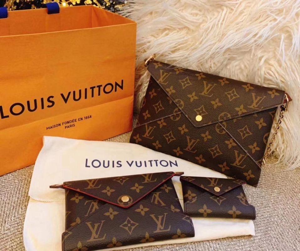 LV（ルイヴィトン） 新しいスリーインワンエンベロープバッグクラッチ