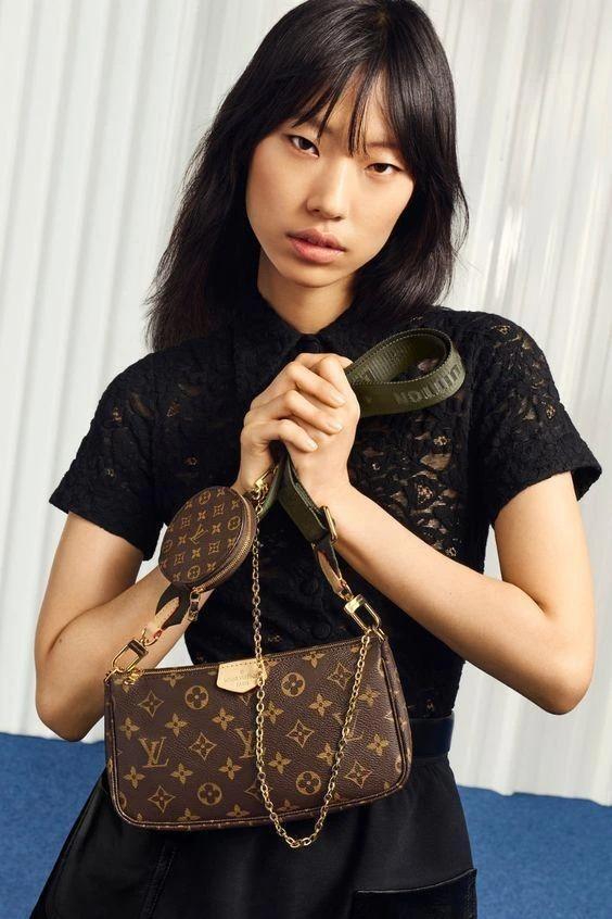 新作先取り! ルイヴィトン 多機能ポシェットLouis Vuitton | Multi Pochette Accesoires M44813(Kaki)