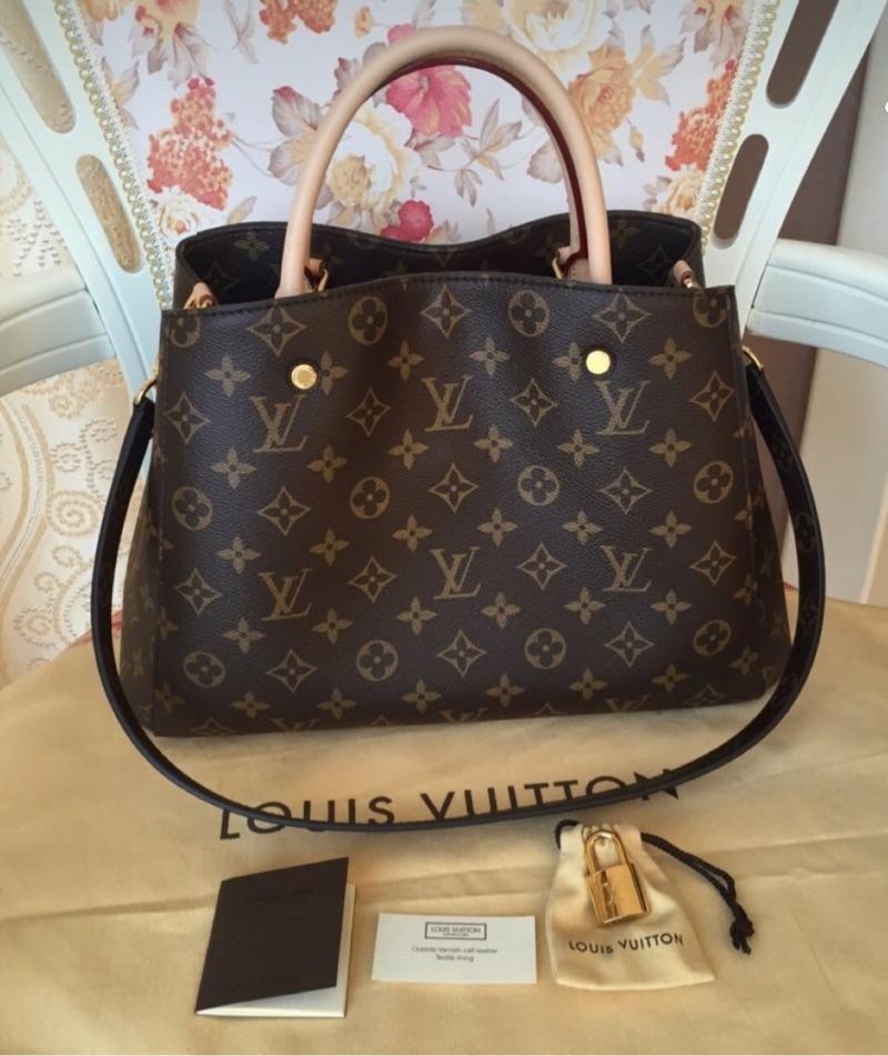 LV（ルイヴィトン）  MONTAIGNEミディアムハンドバッグ M41056
