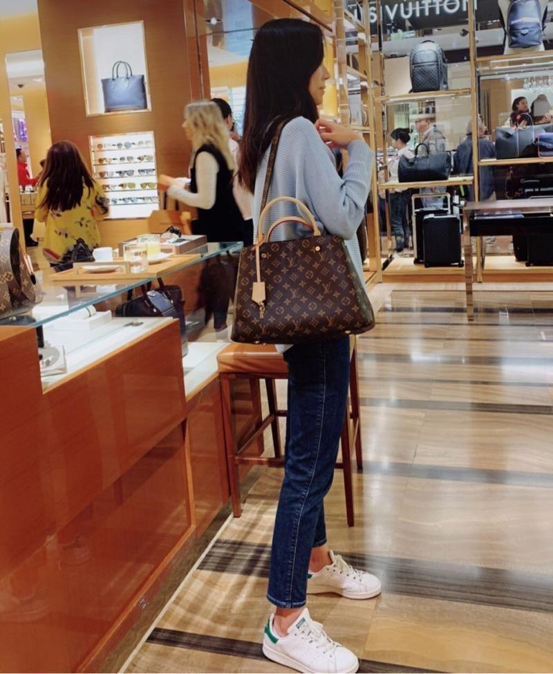 LV（ルイヴィトン）  MONTAIGNEミディアムハンドバッグ M41056