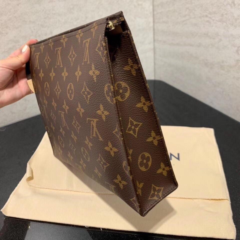 LV（ルイヴィトン） クラシックスタイル爆発スタイルウォッシュバッグ、ハンドバッグ15/19/26老眼男性と女性の同じスタイル