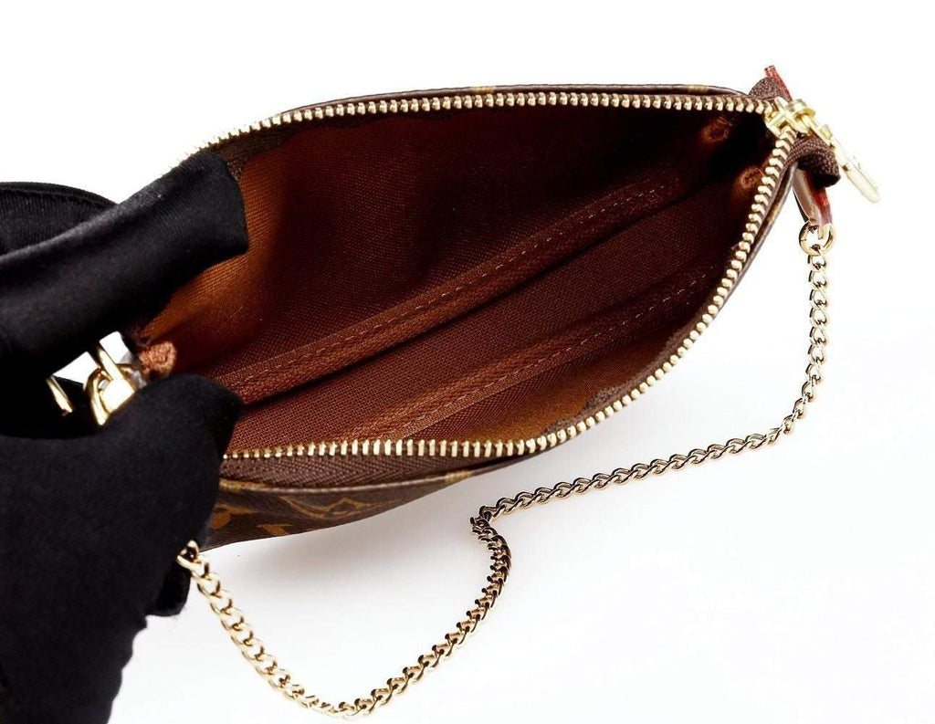 LV  ルイヴィトンMINI POCHETTE ACCESSORIESポーチ