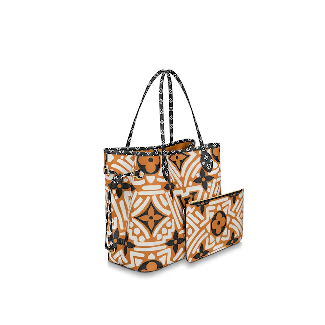 LV CRAFTY NEVERFULL MMトートバッグ