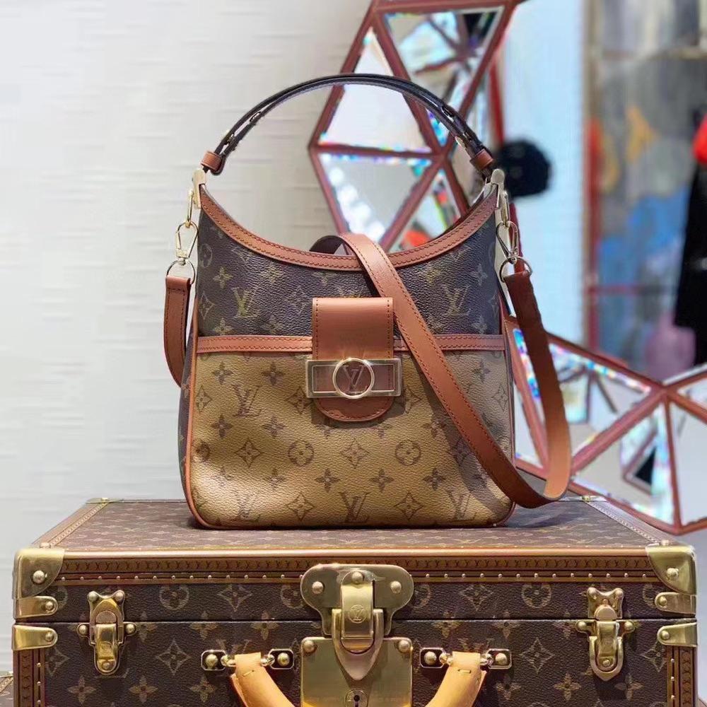 LV（ルイヴィトン） HOBODAUPHINE小型ハンドバッグ  M45194