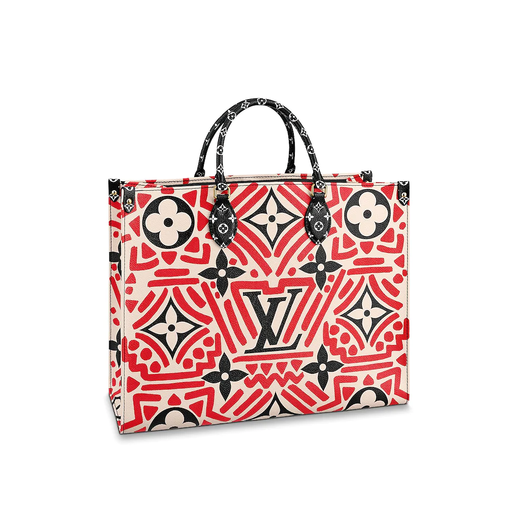 LV CRAFTY ONTHEGO GMグラフィティ風プリントトートバッグ