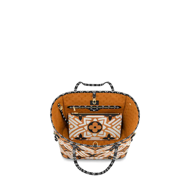 LV CRAFTY NEVERFULL MMトートバッグ
