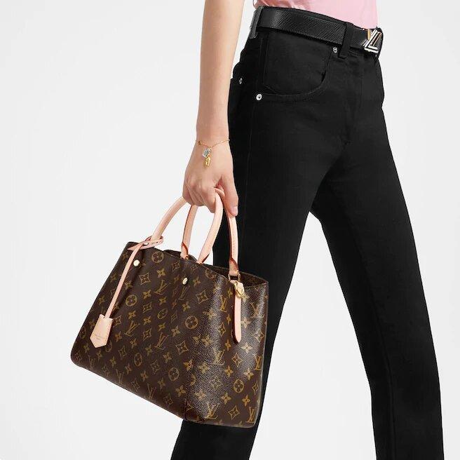LV（ルイヴィトン）  MONTAIGNEミディアムハンドバッグ M41056
