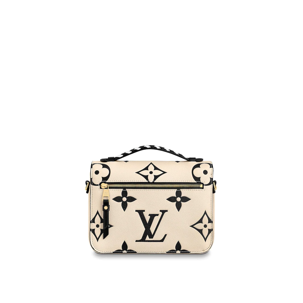 LV CRAFTY POCHETTEメティス型押しレザーハンドバッグ