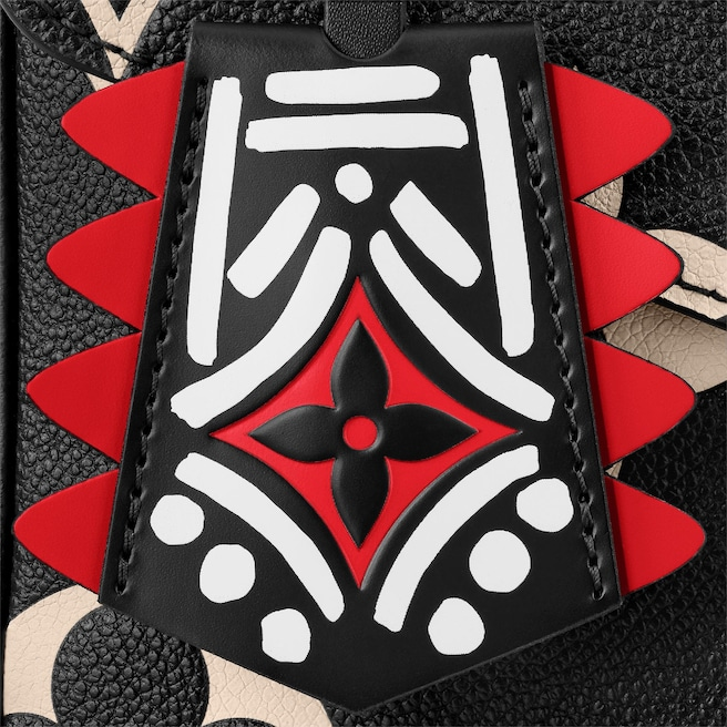 LV CRAFTY POCHETTEメティス型押しレザーハンドバッグ