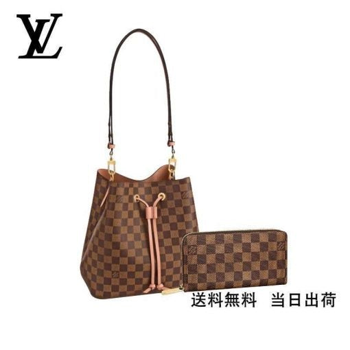 LOUIS VUITTON ルイヴィトン ネオノエ 長財布 2点セット お得 REF:N40198+N41661