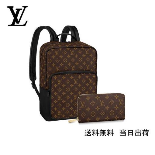 LOUIS VUITTON ディーン・バックパック長財布 2点セット お得 REF:M45335+M60017